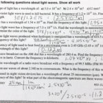 Planck's Equation Chem Worksheet 5 2 Answer Key Dads Worksheets Pertaining To Light Waves Chem Worksheet 5 1 Answer Key