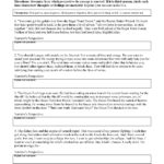 Point Of View Worksheet 12  Preview With Point Of View Worksheet 12