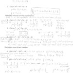 Possible Rational Zero Math Worksheet Worksheet Answers Rational Within Polynomial And Rational Functions Worksheet Answers