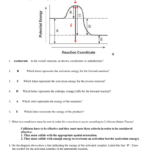 Potential Energy Diagrams Inside Potential Energy Worksheet Answers