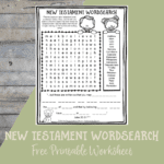Printable Bible Activities Archives  Path Through The Narrow Gate With Regard To Free Printable Bible Worksheets For Youth