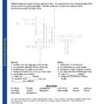 Printable Worksheets For The Role Of Media Worksheet Answers