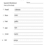 Printables Beginning Spanish Worksheets Lemonlilyfestival Along With Spanish For Beginners Worksheets