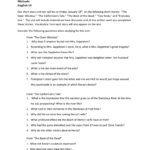 Printables Of The Californian S Tale Worksheet Answers  Geotwitter Or The Californian039S Tale Worksheet Answers