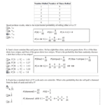 Probability Worksheet Answers Also Probability With A Deck Of Cards Worksheet Answers