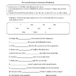 Pronouns Worksheets  Personal Pronouns Worksheets Together With Personal Pronouns Worksheet