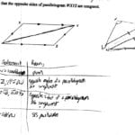 Proving Parallelogram Side Congruence Students Are Asked To Prove Or Parallelogram Proofs Worksheet
