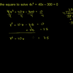 Quadratic Equations  Functions  Algebra All Content  Khan Academy With Solving Quadratic Equations By Completing The Square Worksheet Algebra 1