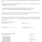 Quadratics Applications Homework Worksheet As Well As Quadratic Applications Worksheet