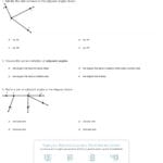 Quiz  Worksheet  Adjacent Angles  Study With Regard To Pairs Of Angles Worksheet Answers