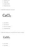 Quiz  Worksheet  Chemical Nomenclature  Inorganic Compounds With Ionic Nomenclature Worksheet
