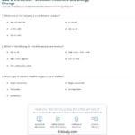 Quiz  Worksheet  Chemical Reactions And Energy Change  Study Within Types Of Chemical Reactions Worksheet Answers