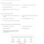 Quiz  Worksheet  Electric Potential Energy  Study With Energy Calculations Worksheet