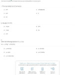 Quiz  Worksheet  Exponentials Logarithms  The Natural Log Pertaining To Logarithm Worksheet With Answers