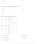Quiz  Worksheet  Graphing Rational Functions With Linear As Well As Polynomial And Rational Functions Worksheet Answers