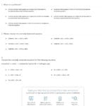 Quiz  Worksheet  How To Balance Chemical Equations  Study Also Introduction To Chemical Reactions Worksheet