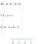 Quiz  Worksheet  Math Problems Using Order Of Operations  Study Also Order Of Operations Word Problems Worksheets With Answers