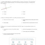 Quiz  Worksheet  Perpendicular Bisectors  Study With Midpoints And Segment Bisectors Worksheet Answers