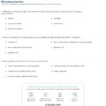 Quiz  Worksheet  Price Elasticity Of Demand In Microeconomics With Elasticity Of Demand Worksheet Answers