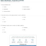 Quiz  Worksheet  Properties Of Circles  Study Together With Circles Worksheet Answers