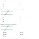Quiz  Worksheet  Proving Parallel Lines  Study Also Geometry Parallel Lines Worksheet Answers