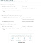 Quiz  Worksheet  Researching  Comparing Schools Without A College Along With Graduate School Comparison Worksheet