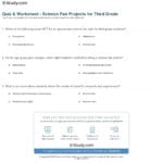Quiz  Worksheet  Science Fair Projects For Third Grade  Study For Third Grade Science Worksheets