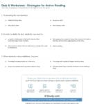 Quiz  Worksheet  Strategies For Active Reading  Study Together With Read Theory Worksheets