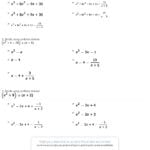 Quiz  Worksheet  Synthetic Division Of Polynomials  Study For Synthetic Division Worksheet With Answers Pdf