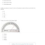 Quiz  Worksheet  Using A Protractor To Measure Angles  Study With Regard To Measure Up Worksheet