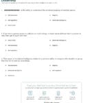 Quiz  Worksheet  Using Emotional Intelligence In Leadership For Emotional Intelligence Worksheets