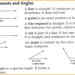 Ray Line Segments Math – Upskillclub And Lines Line Segments And Rays Worksheets