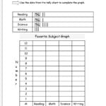 Reading And Creating Bar Graphs Worksheets From The Teacher's Guide In Charts And Graphs Worksheets