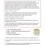 Reading Comprehension Throughout Oliver Twist Worksheets Activities