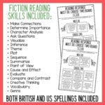 Reading Response Worksheets For Fiction And Nonfiction Texts  Top As Well As Text To Text Connections Worksheet
