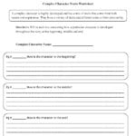 Reading Worksheets  Character Traits Worksheets For Character Traits Worksheet 3Rd Grade