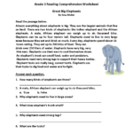 Reading Worksheets  Third Grade Reading Worksheets For 3Rd Grade Comprehension Worksheets