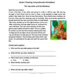 Reading Worksheets  Third Grade Reading Worksheets Intended For Printable Comprehension Worksheets For Grade 3