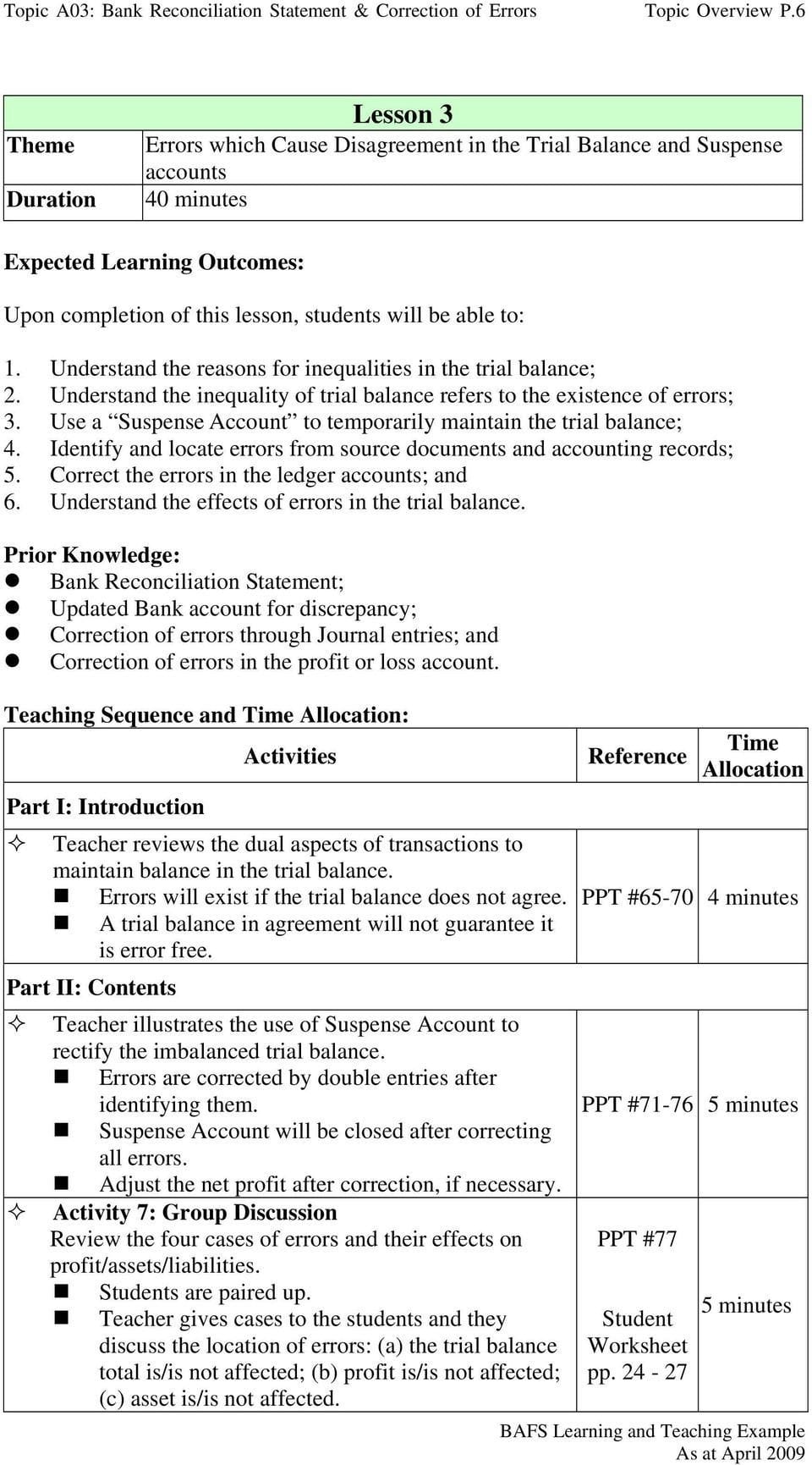 Reconciling An Account Worksheet Answers  Briefencounters Within Reconciling An Account Worksheet Answers