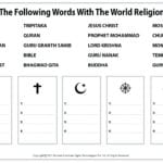 Religion Worksheets World Religion Lesson Plans Worksheets Luxury Or World Religions Worksheets