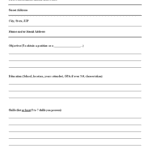 Resume Worksheets  Yyjiazheng – Resume Or Resume Worksheet For Middle School Students