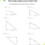 Right Triangle Trig Word Problems Worksheet Math Trig Word Problems With Regard To Trigonometry Worksheets Pdf