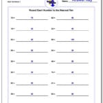 Rounding Numbers With Regard To Rounding Worksheets 4Th Grade