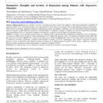 Ruminationfocused Cognitive Behaviour Therapy For Residual With Regard To Ruminating Thoughts Worksheet