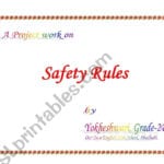 Safety Rules At School Home  Esl Worksheetkavithababu Regarding At Home School Worksheets