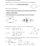 Scholarship Geometry Notes 66 Properties Of Kites And Trapezoids With Regard To Kites And Trapezoids Worksheet Answers