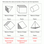 Second Grade Geometry In Free Geometry Worksheets For High School