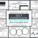 Self Expression Through Writing  Art Free Self Esteem Worksheets Pertaining To Self Esteem Worksheets