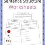 Sentence Structure Worksheets Examples  Definition For Kids Throughout Sentence Structure Worksheets