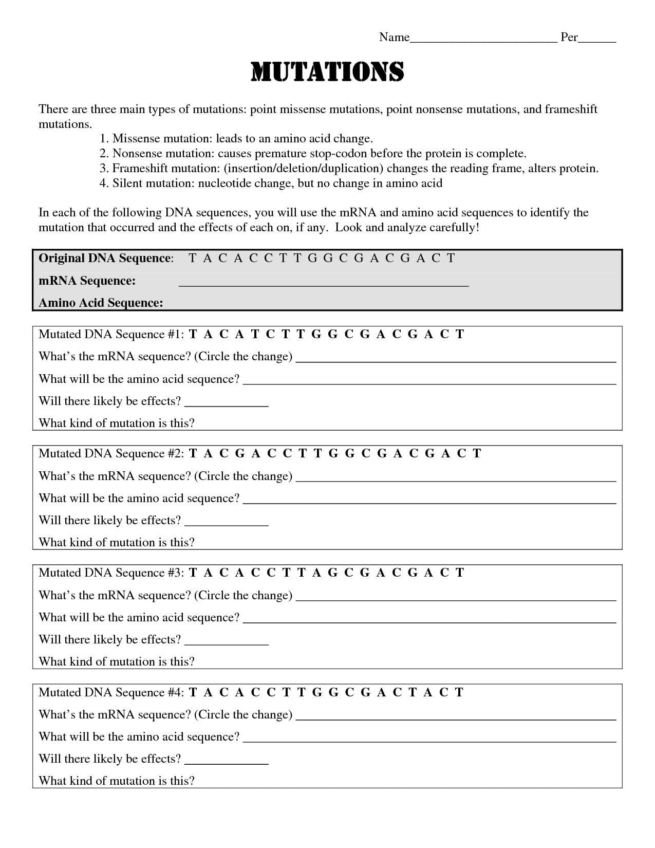 Sickle Cell Anemia Worksheet Answers  Briefencounters Or Sickle Cell Anemia Worksheet Answers
